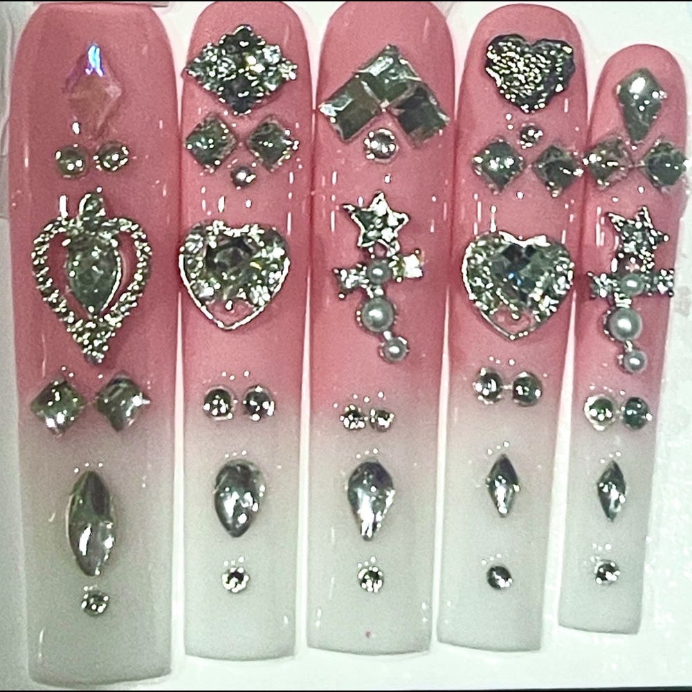 Handmade acrylic press on nails